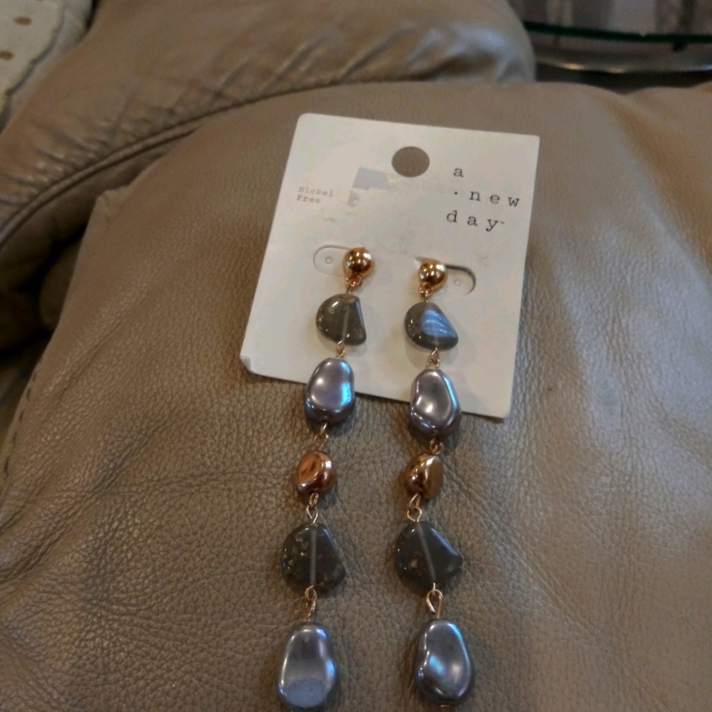 New long dangle earrings for sale!